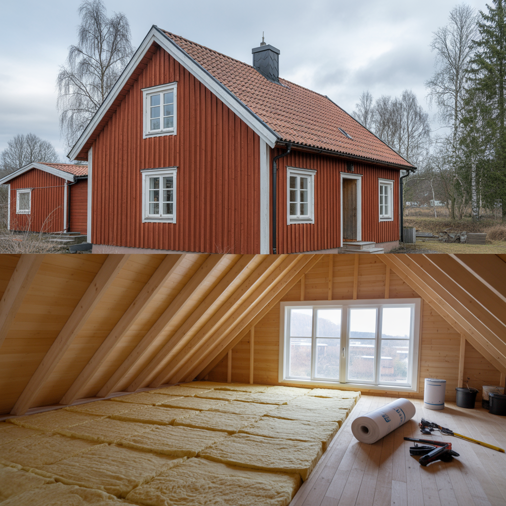 kostnad for tillaggsisolering av vinden 2025 priser och tips
